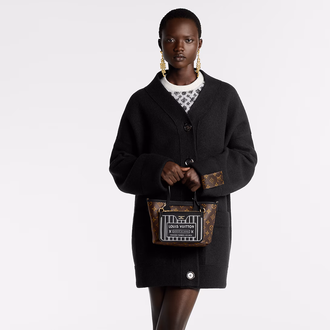 Replicate Louis Vuitton  Neverfull Bandoulière Inside Out BB   M12099    (1:1 replica)