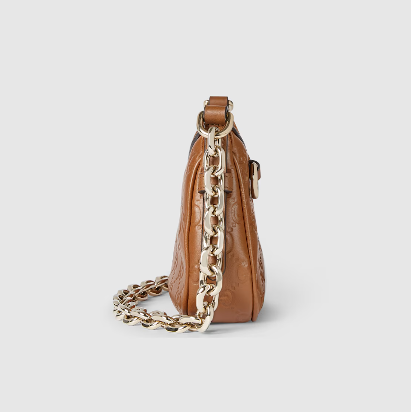 Replicate GG Emblem mini shoulder bag Style ‎847091 AAFDV 2718   (1:1 replica)