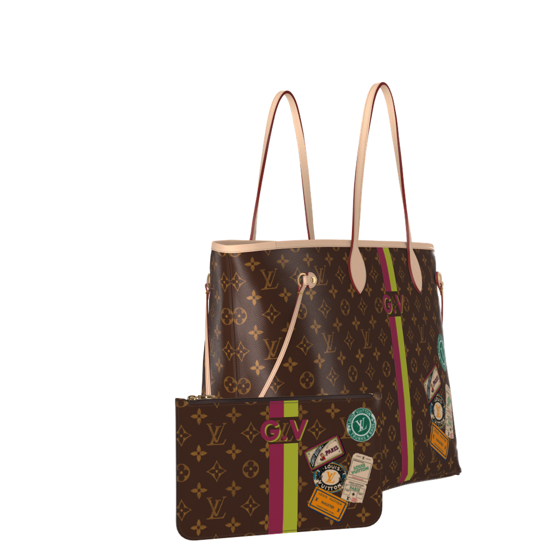 Replicate Louis Vuitton Neverfull GM Mon Monogram     P01923     (1:1 replica)