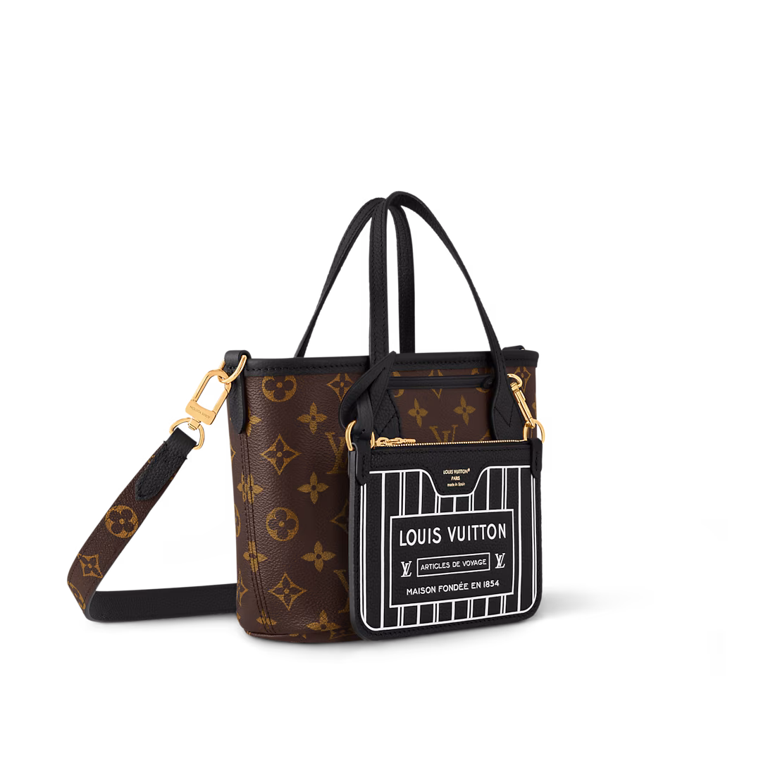 Replicate Louis Vuitton  Neverfull Bandoulière Inside Out BB   M12099    (1:1 replica)