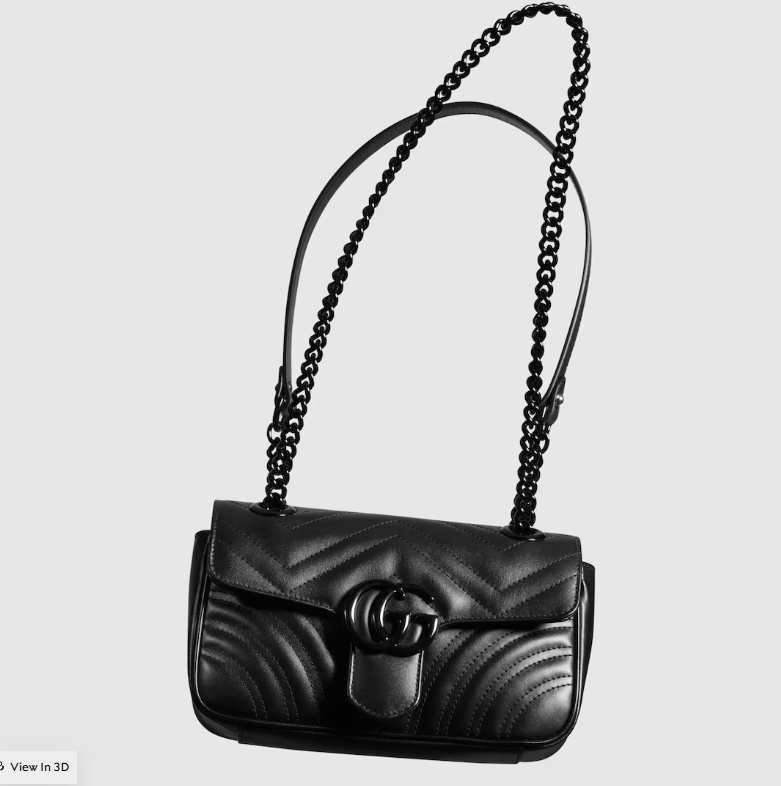 Replicate GG Marmont small shoulder bag  Style ‎446744 DTDFV 1000   (1:1 replica)
