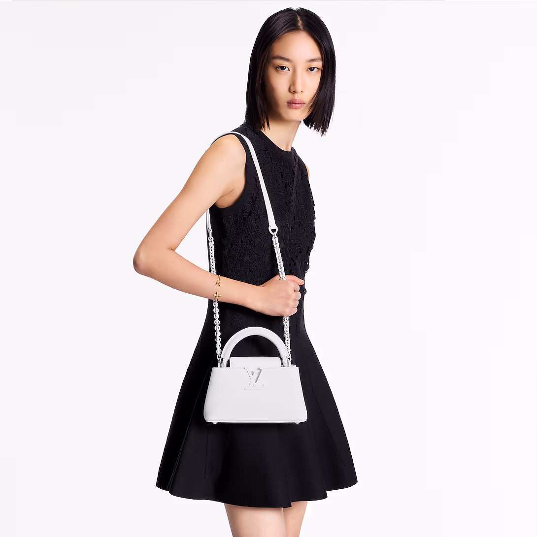 Replicate Louis Vuitton  Capucines East-West Mini   (1:1 replica)