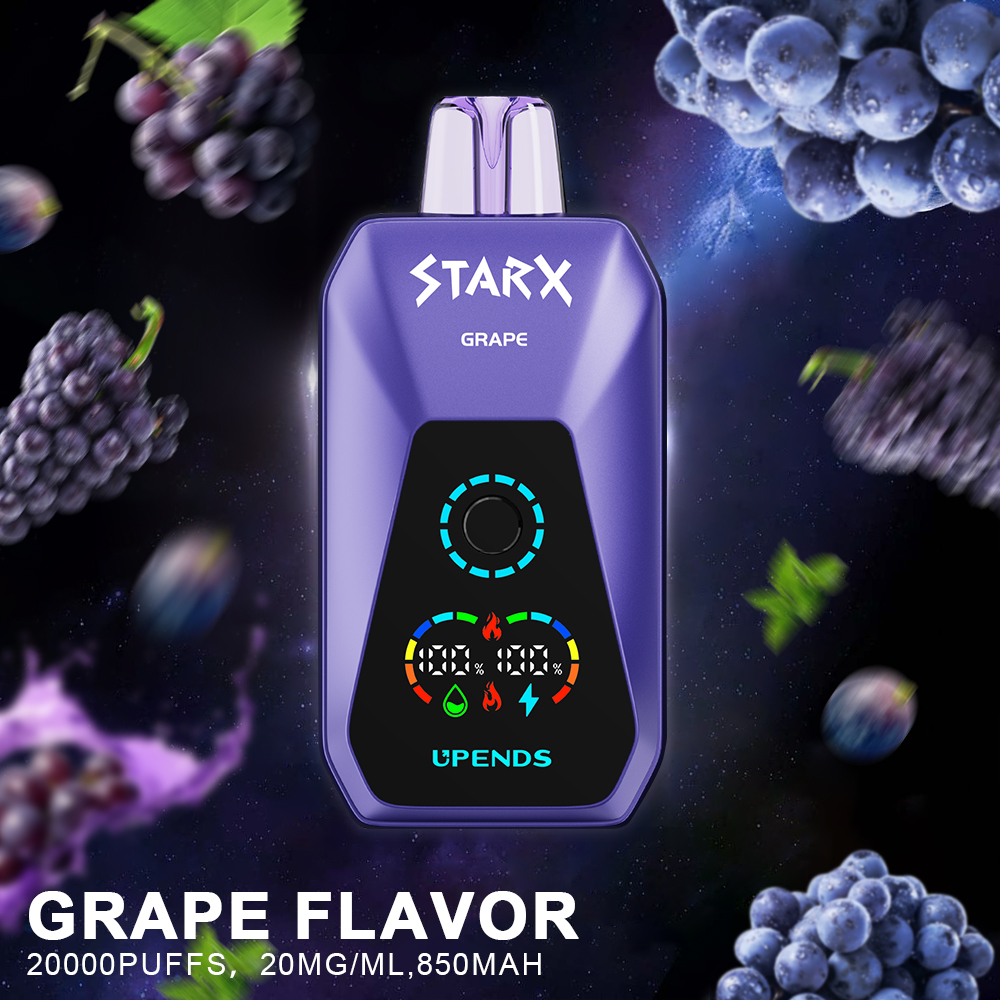 UPENDS STARX – 20.000 Puffs, 8 Geschmacksrichtungen