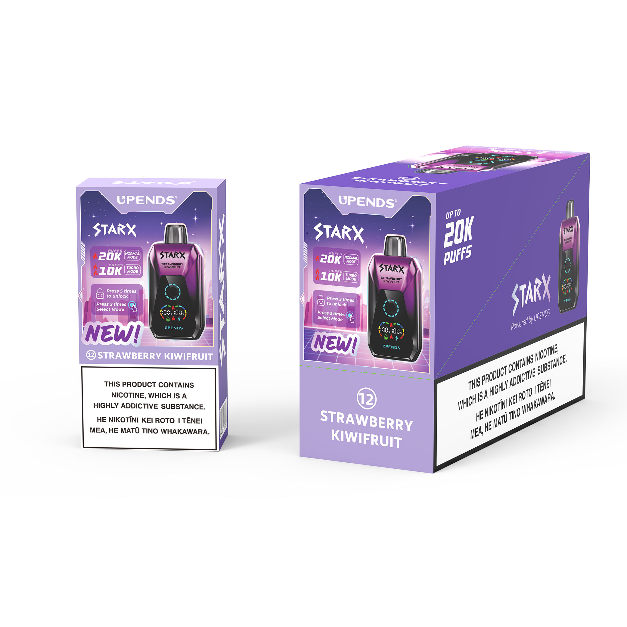 STARX 20000 PUFFS STRAWBERRY-KIWIFRUIT