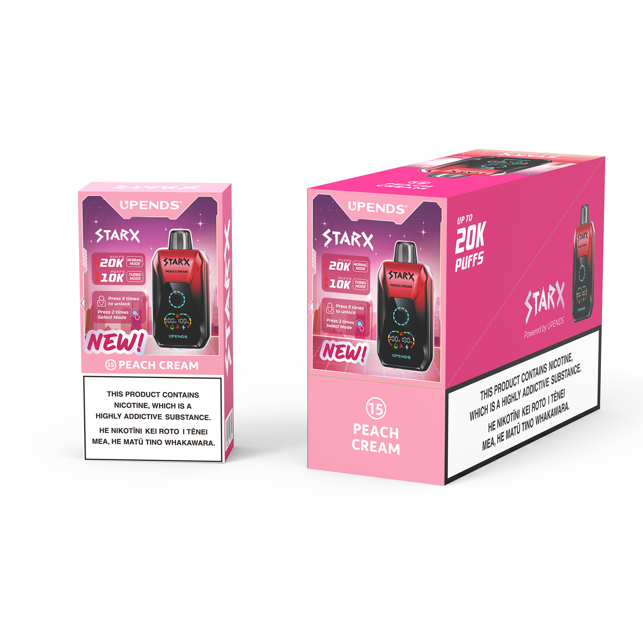 STARX 20000 PUFFS PEACH-CREAM