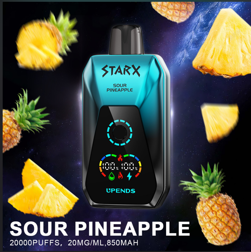 STARX 20000 PUFFS SOUR-PINEAPPLE