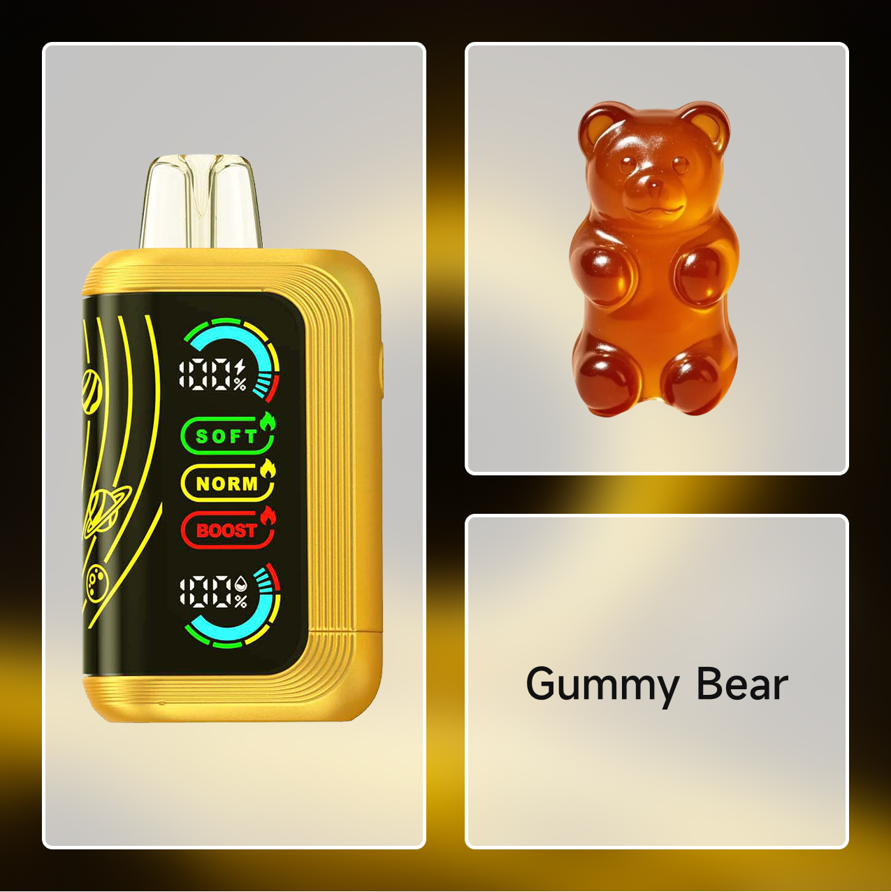 CD 30000 PUFFS-GUMMY BEAR