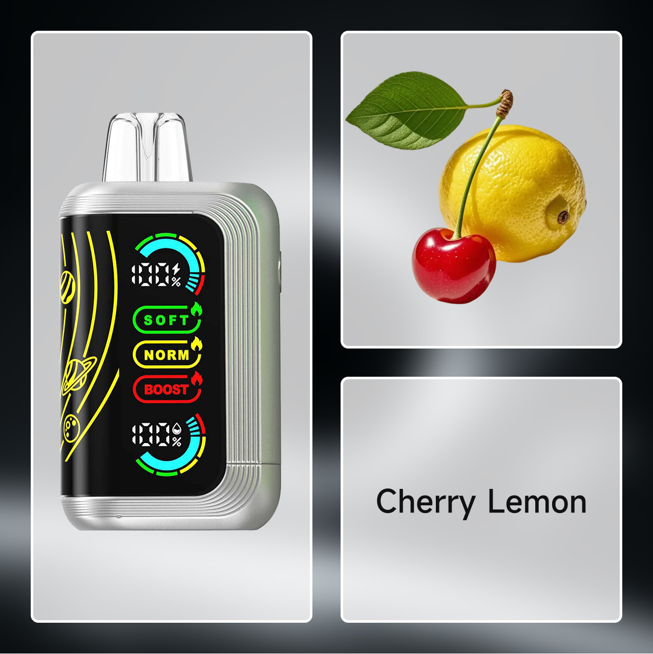 CD 30000 PUFFS-CHERRY LEMON