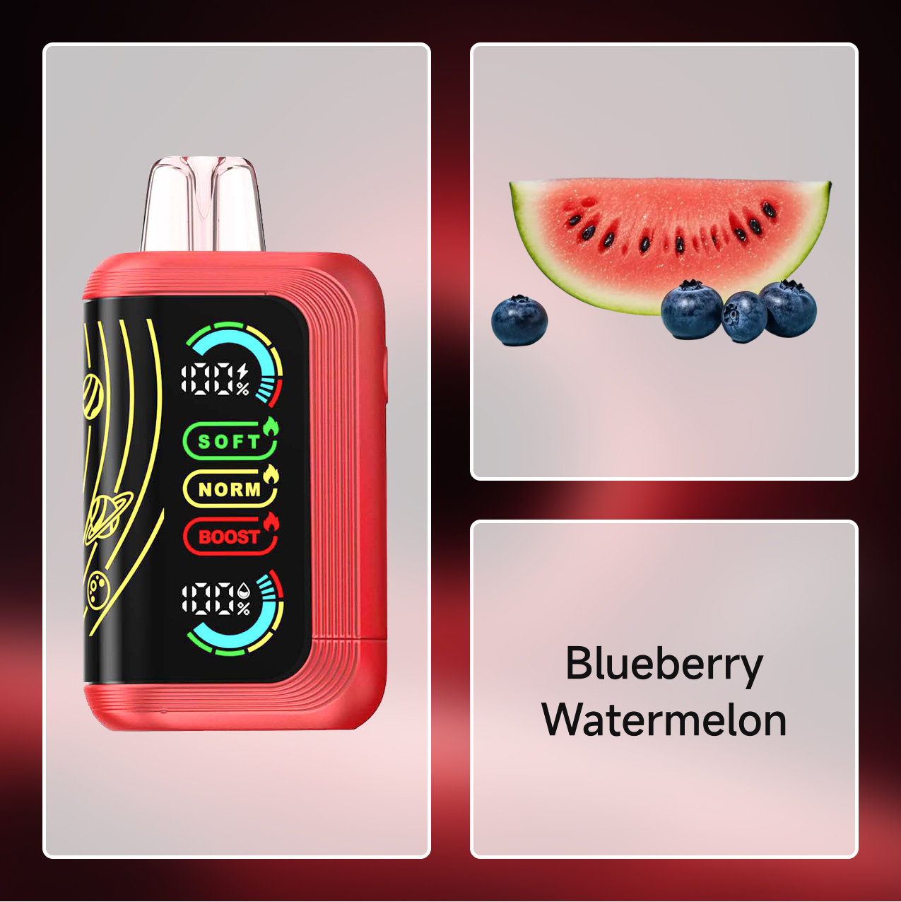 CD 30000 PUFFS-BLUEBERRY WATERMELON