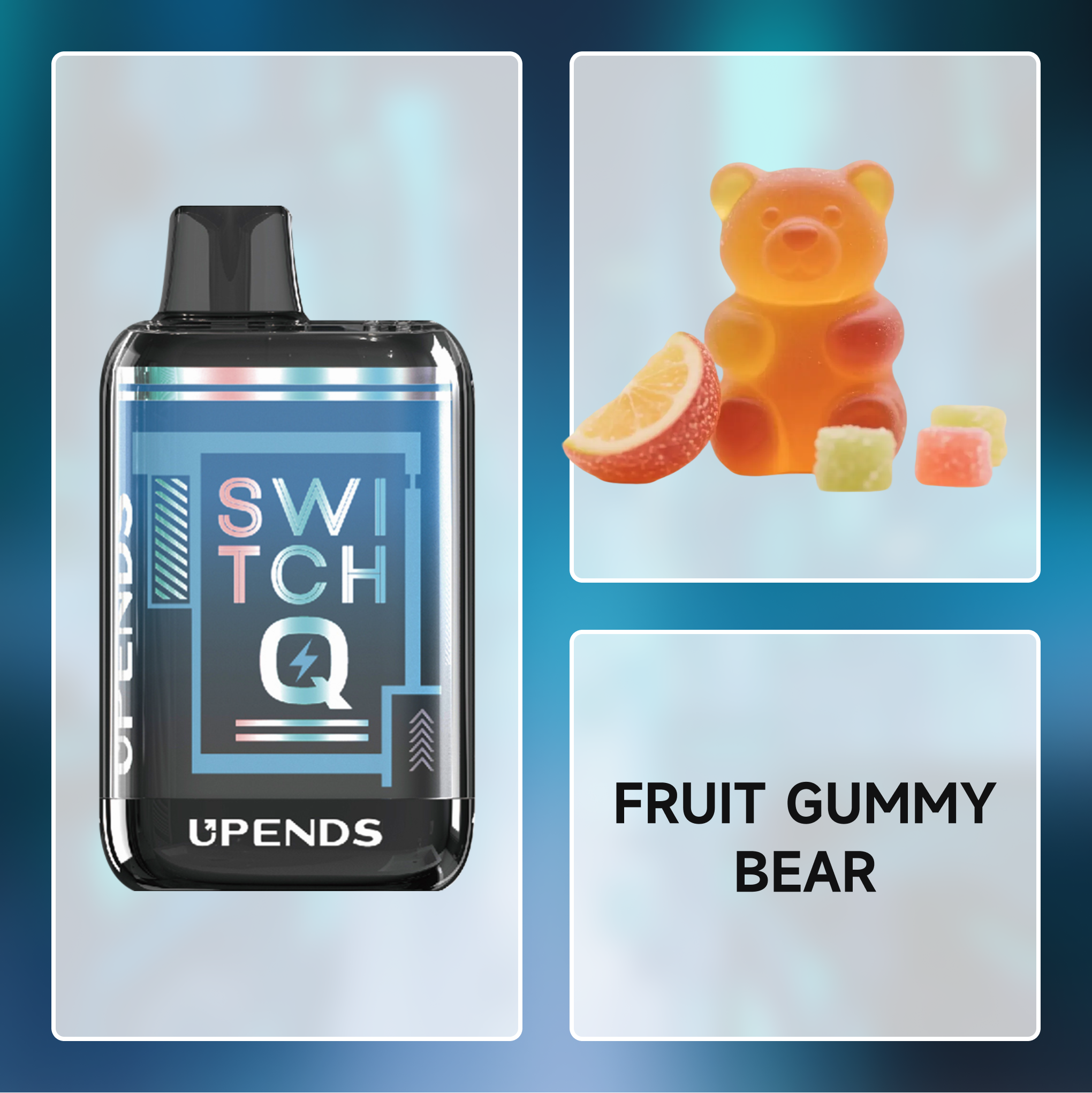 UPENDS SWITCH Q Einweg-E-Zigarette – 15.000 Züge ohne Aufladen