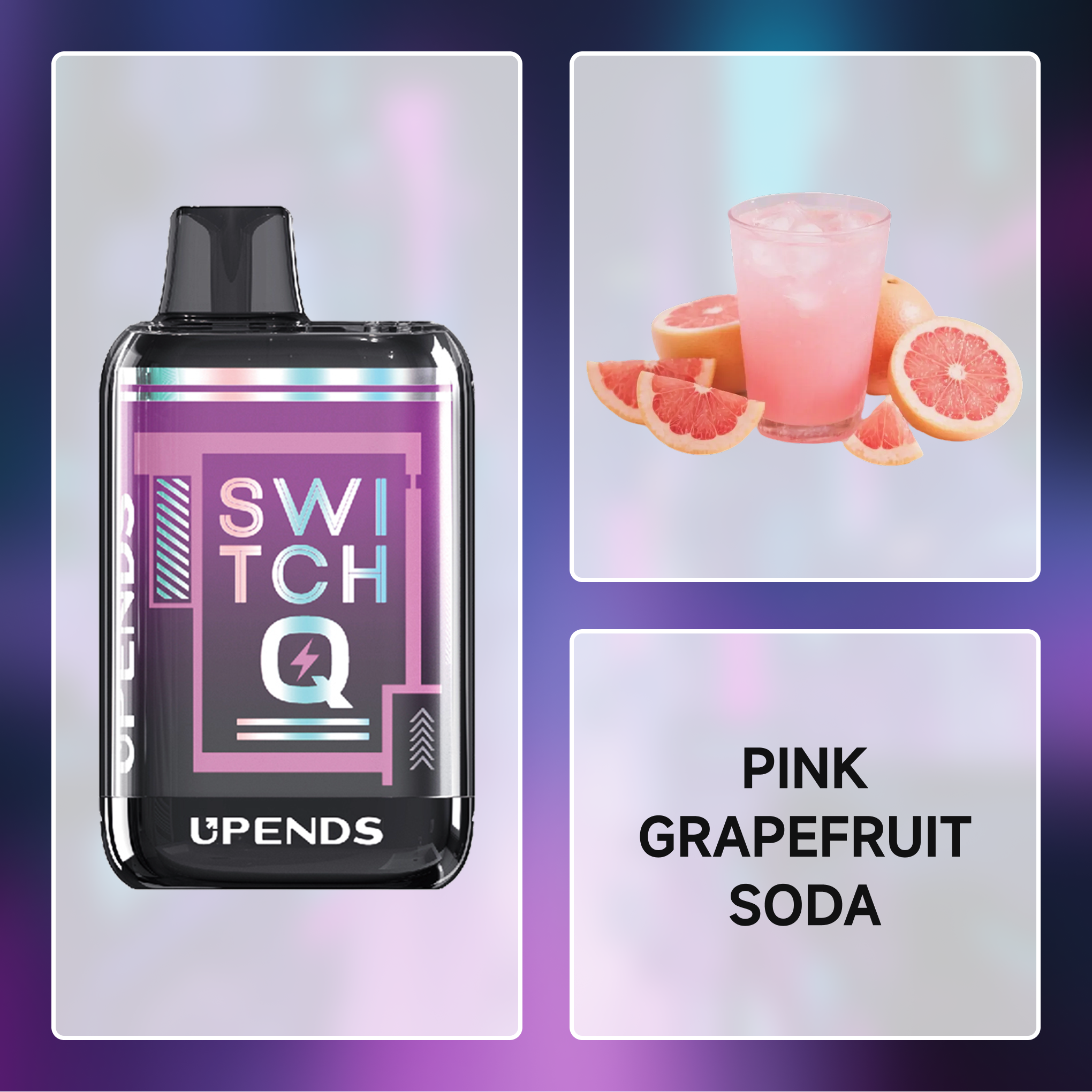 UPENDS SWITCH Q Einweg-E-Zigarette – 15.000 Züge ohne Aufladen