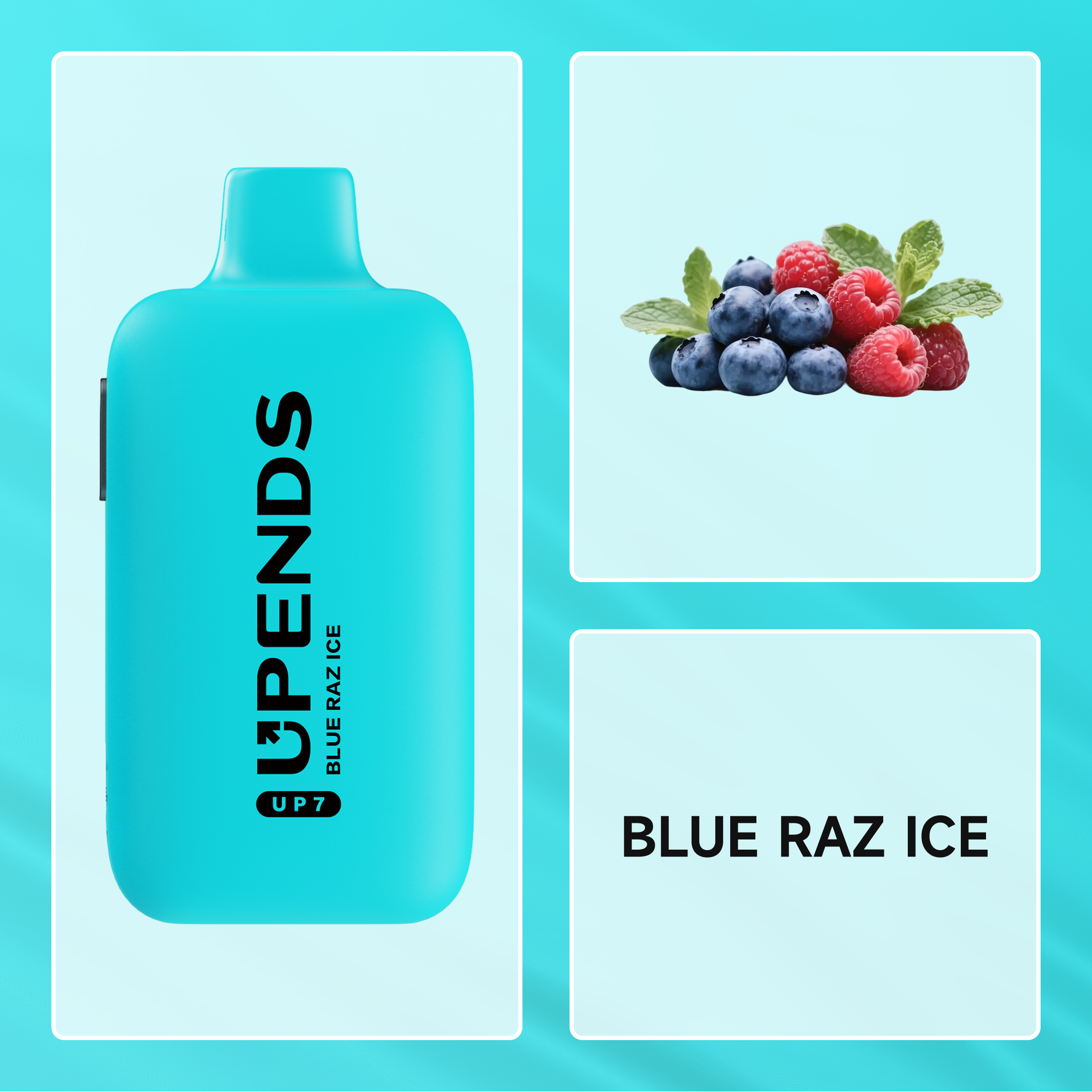 UPENDS UP7 – 35.000 Züge, doppelter Geschmack, 10 Geschmacksrichtungen