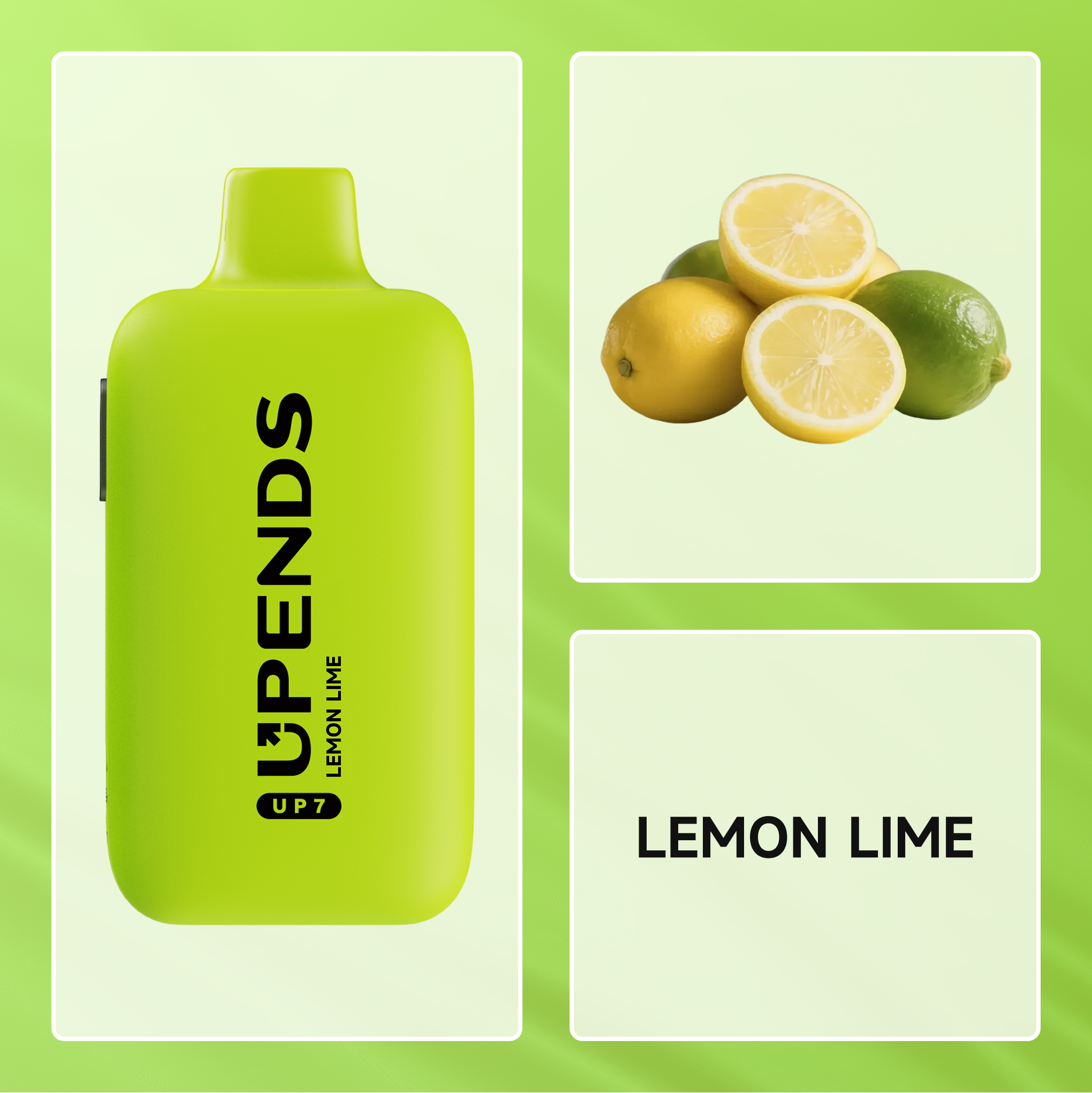 UPENDS UP7 – 35.000 Züge, doppelter Geschmack, 10 Geschmacksrichtungen