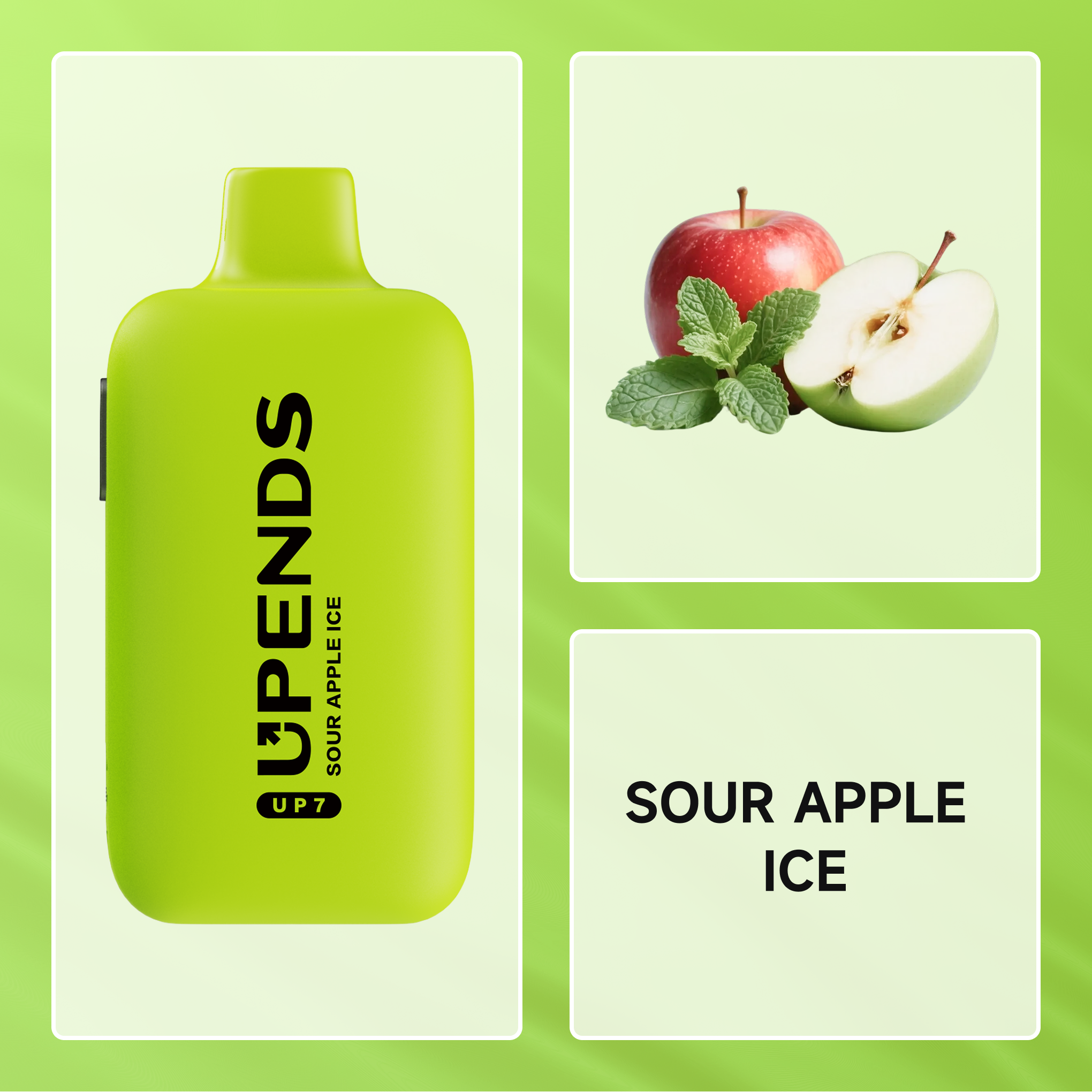 UPENDS UP7 – 35.000 Züge, doppelter Geschmack, 10 Geschmacksrichtungen