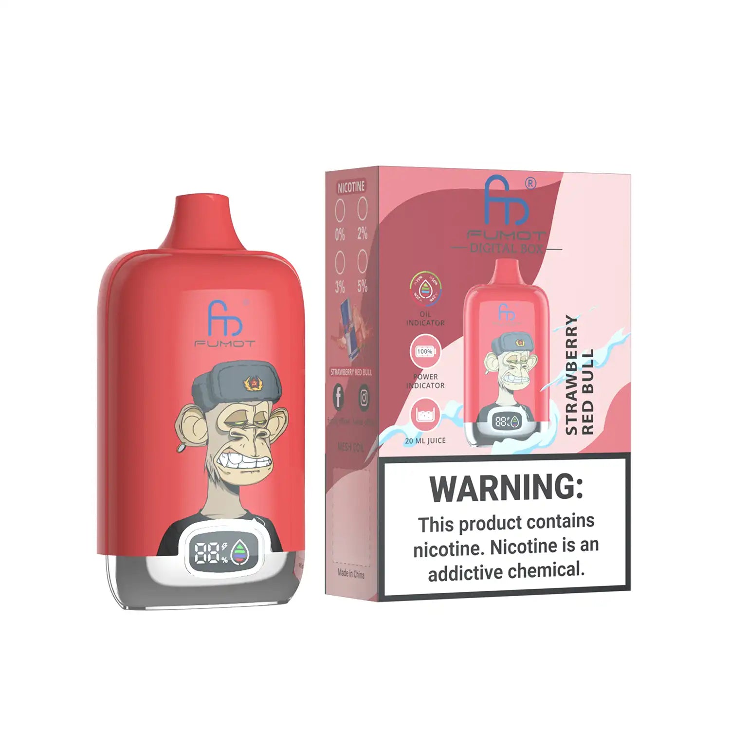 Tornado Vape 12000 – Strawberry Energy