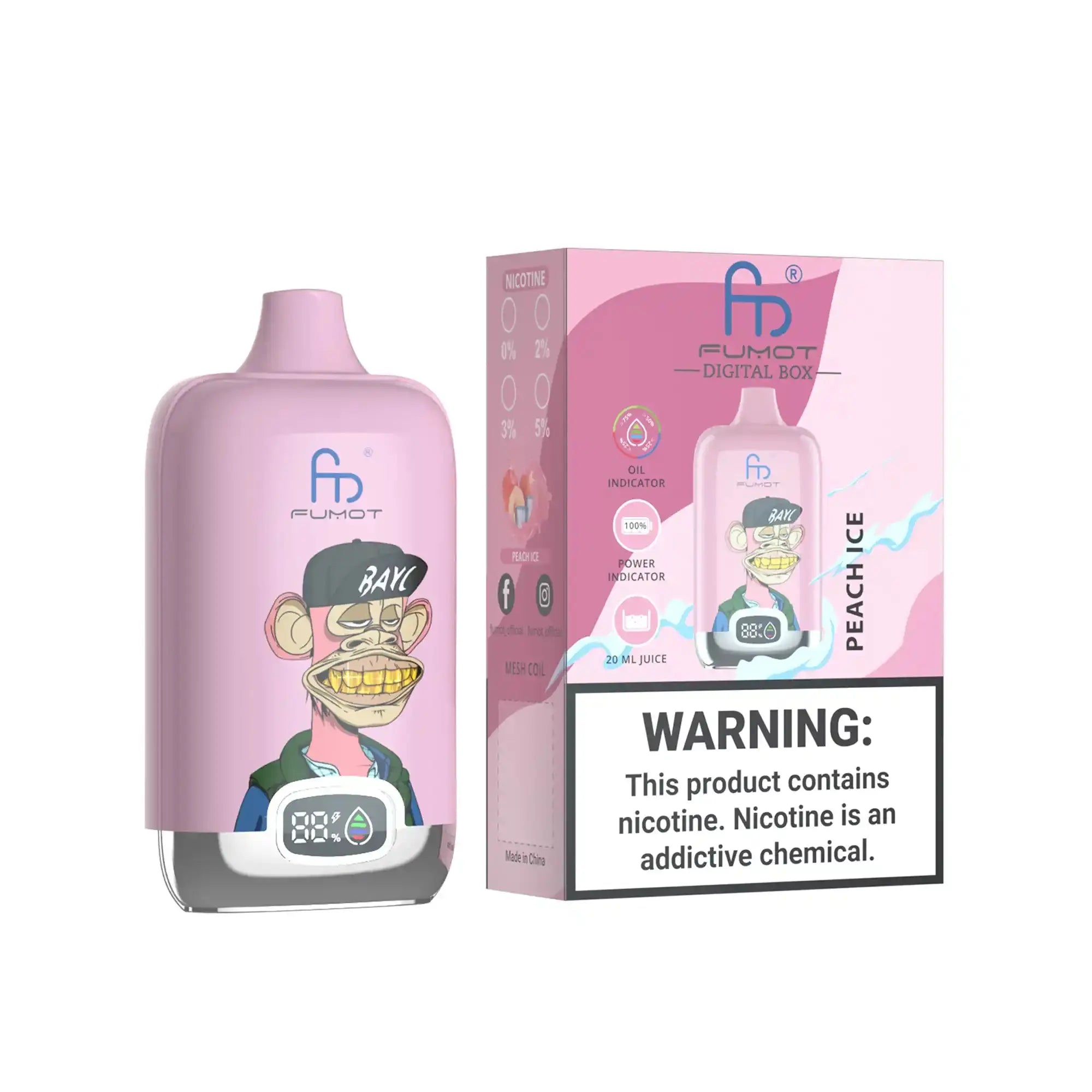 Tornado Vape 12000 - Peach Ice