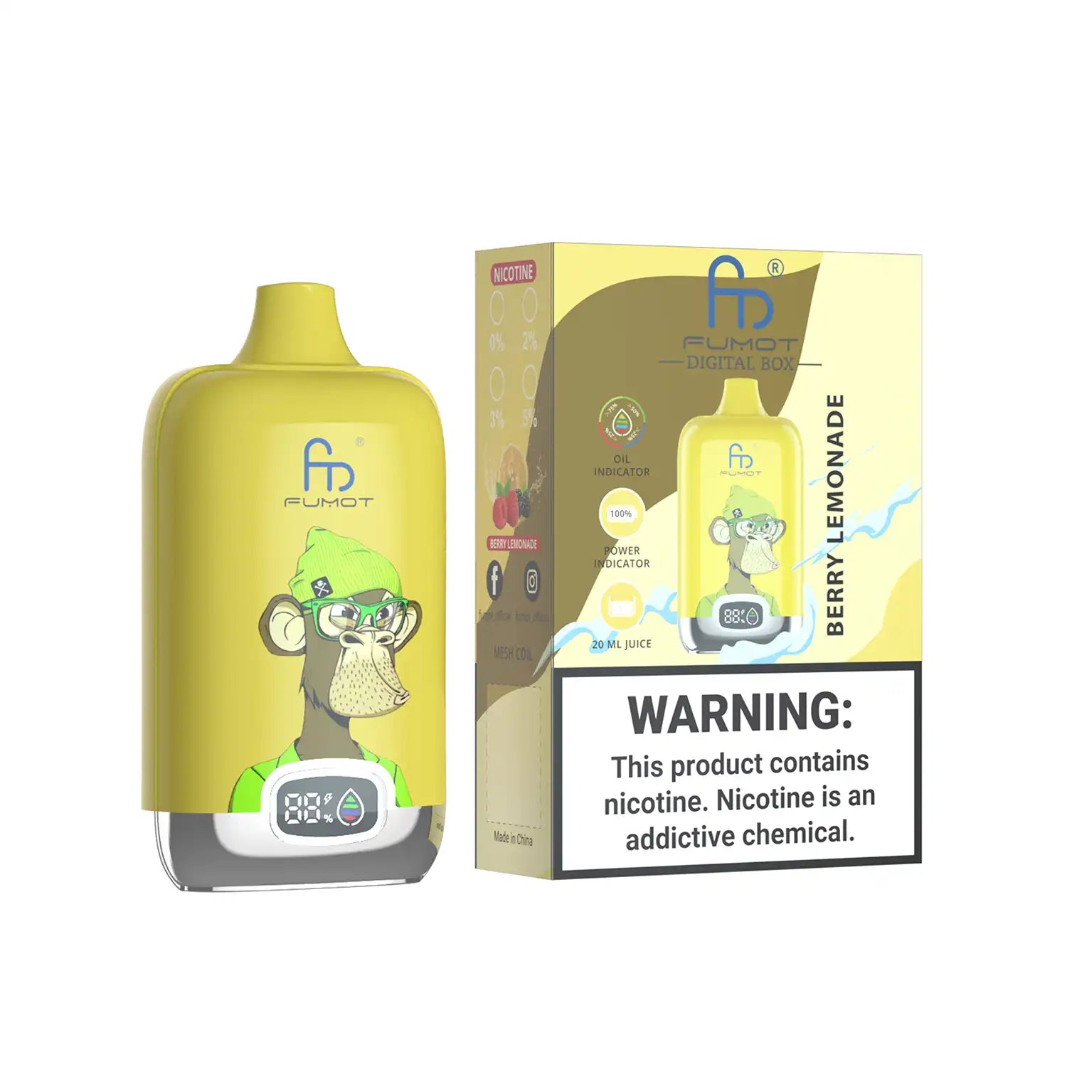 Tornado Vape 12000 - Berry Lemonade