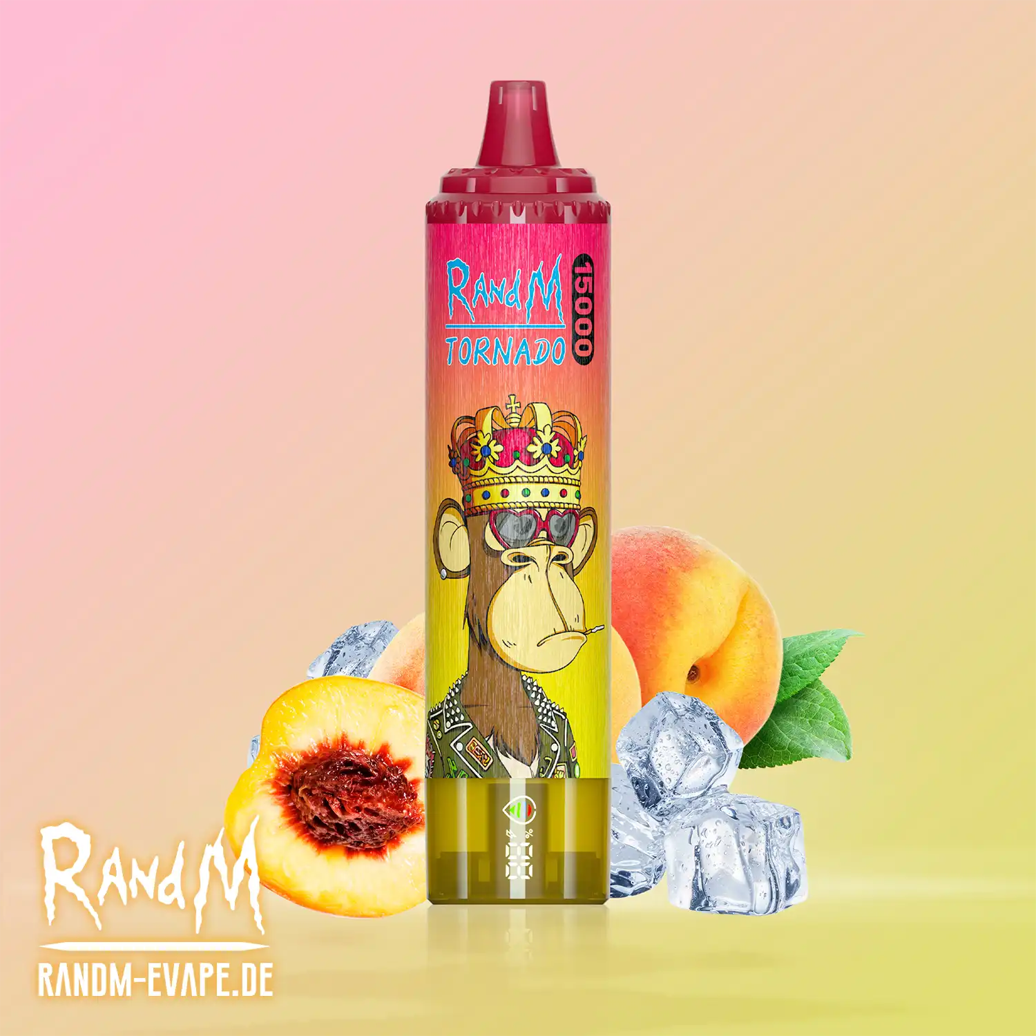 Tornado Vape 15000 - Peach Ice