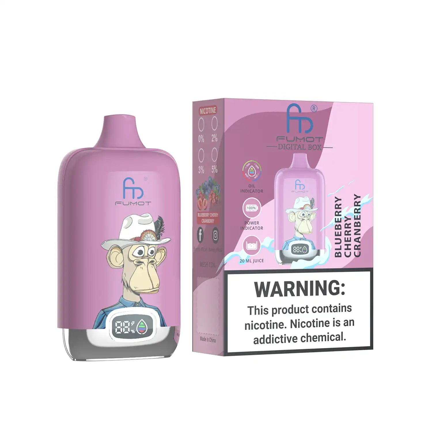 Tornado Vape 12000 - Blueberry Cherry Cranberry