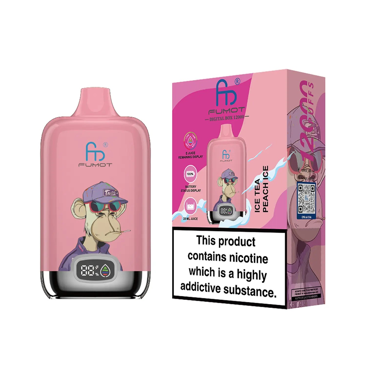 Tornado Vape 12000 - Ice Tea Peach Ice