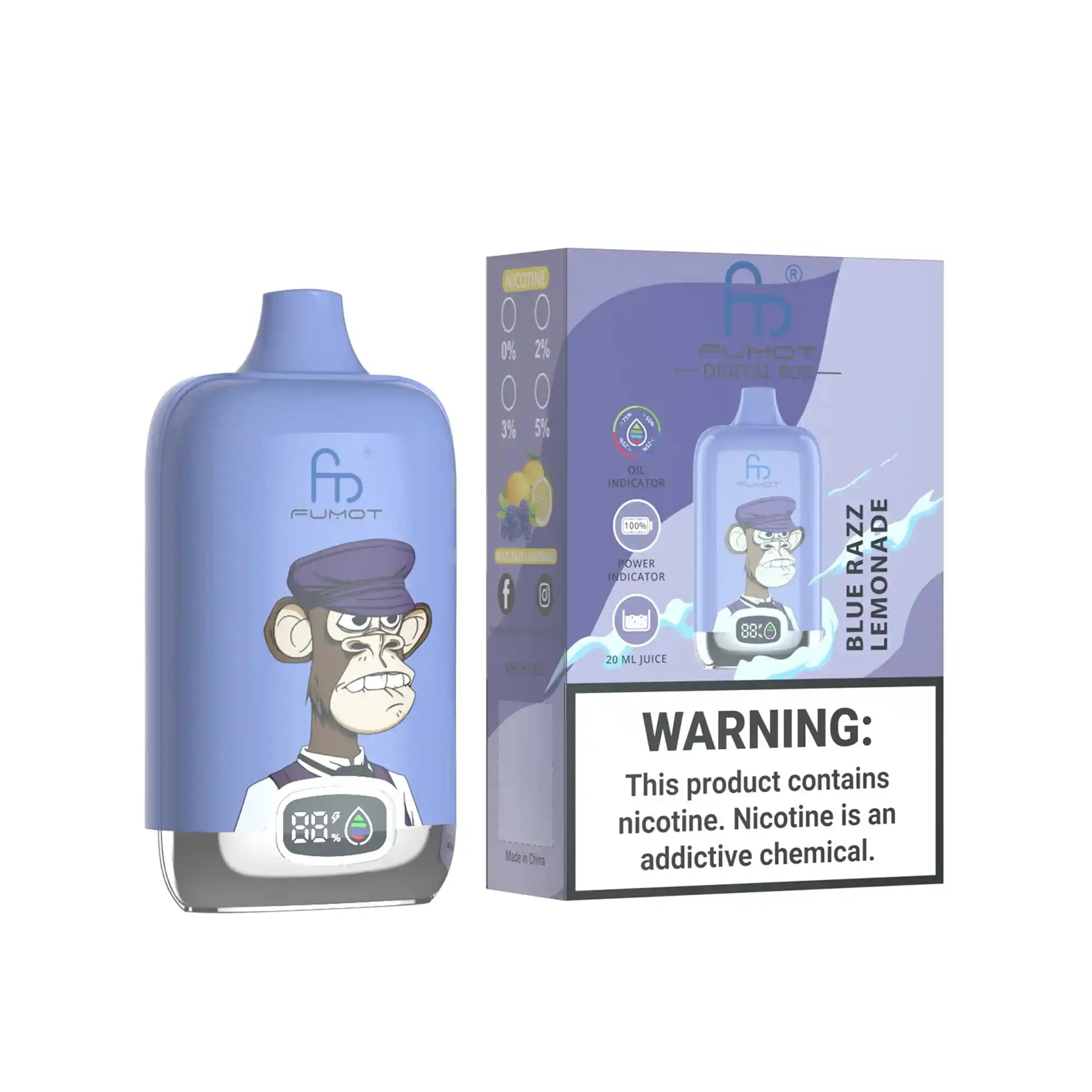 Tornado Vape 12000 - Blue Razz Lemonade