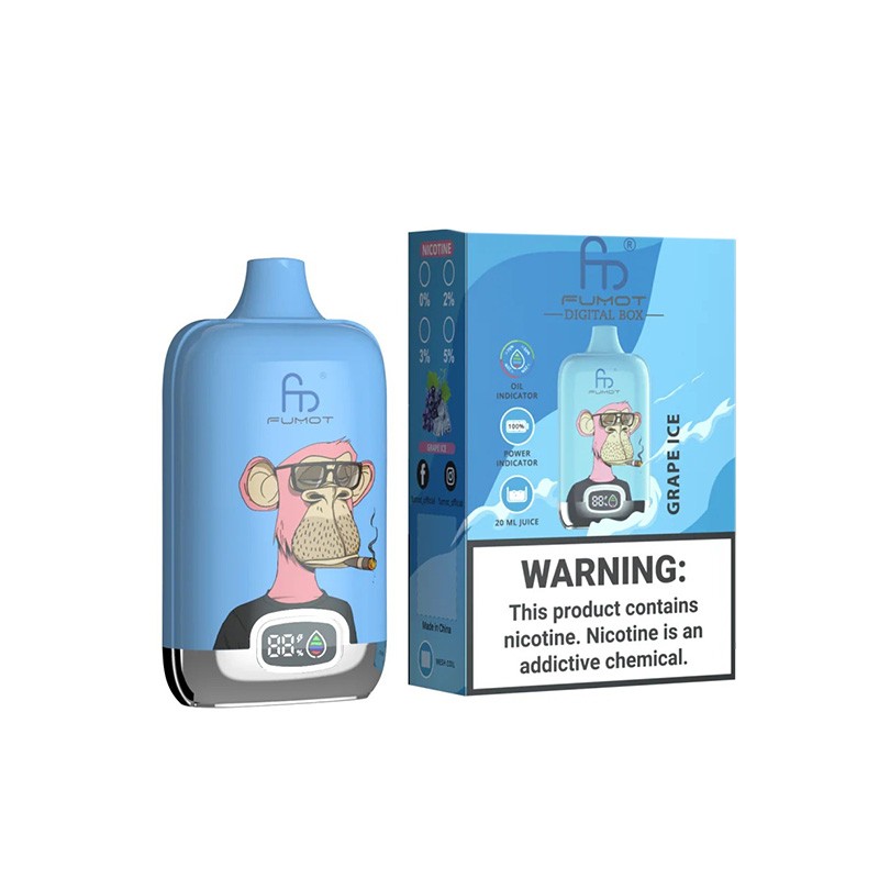 Fumot Digital Box 12000 Puffs Einweg-Vape 20 ml – 2% Nikotin