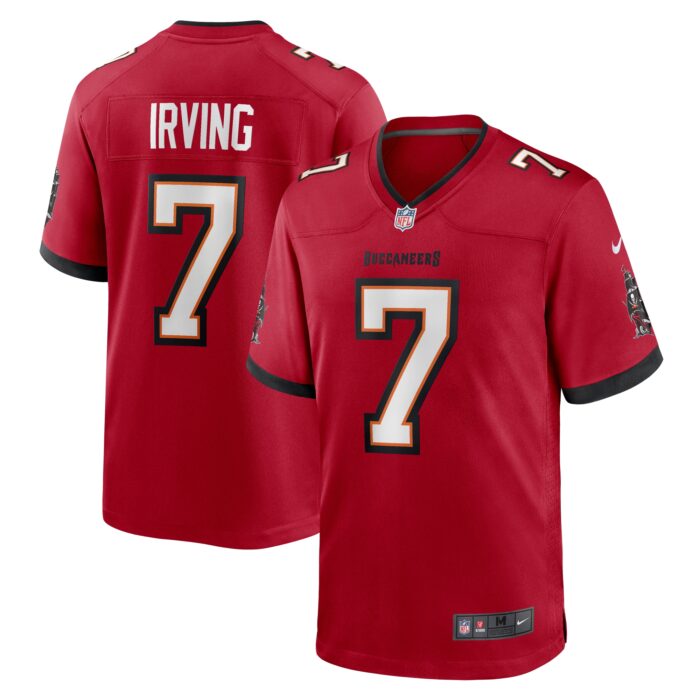 Men’s Tampa Bay Buccaneers Bucky Irving Nike Red Game Jersey