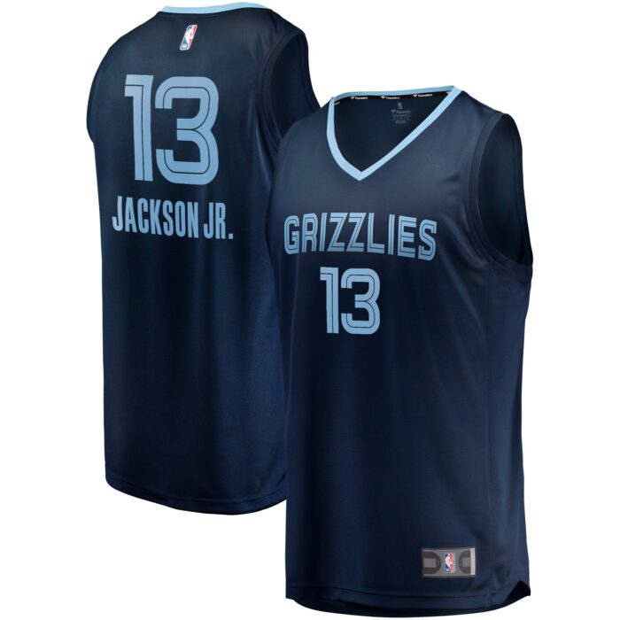 Men’s Memphis Grizzlies Jaren Jackson Jr. Fanatics Navy Fast Break Player Jersey – Icon Edition