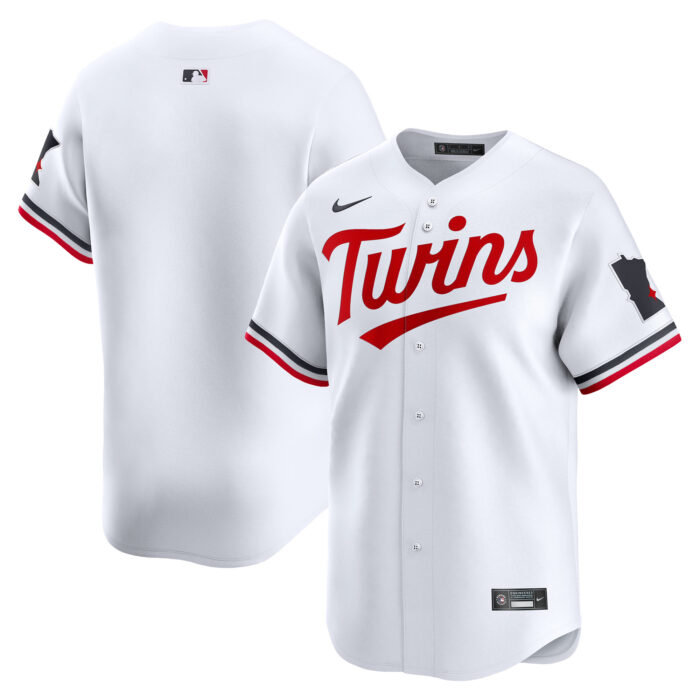 Men’s Minnesota Twins Nike White Home Limited Jersey
