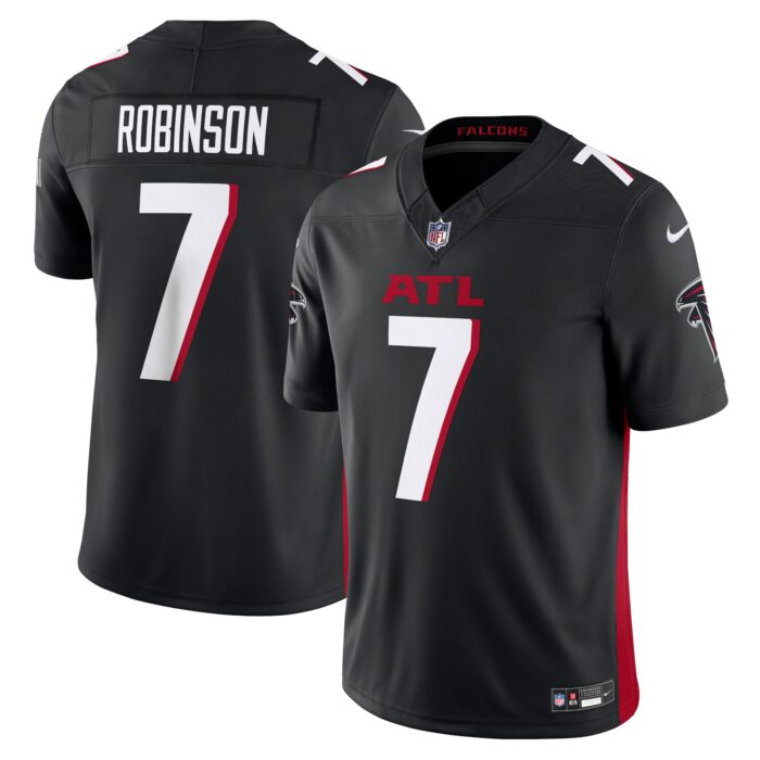 Men’s Atlanta Falcons Bijan Robinson Nike Black Vapor F.U.S.E. Limited Jersey