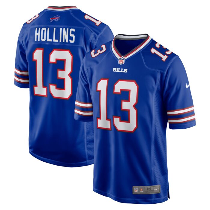 Men’s Buffalo Bills Mack Hollins Nike Royal Game Jersey