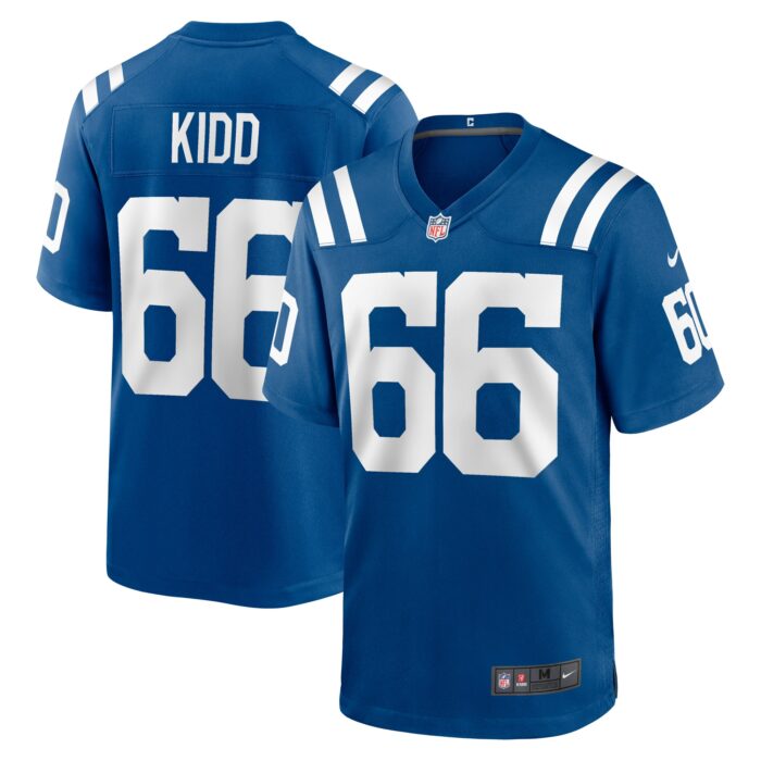 Men’s Indianapolis Colts Lewis Kidd Nike Royal Game Jersey