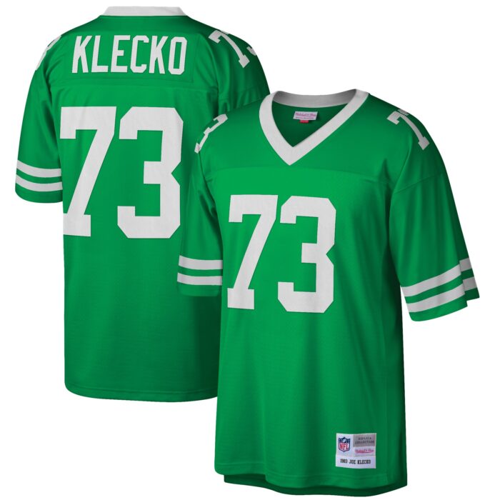 Men’s New York Jets Joe Klecko Mitchell & Ness Green Retired Player Legacy Replica Jersey