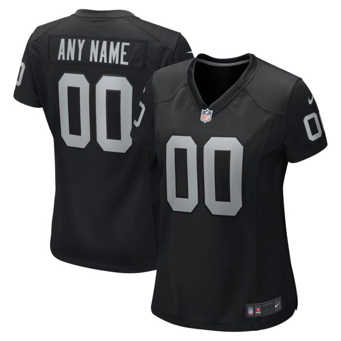 Women’s Nike Black Las Vegas Raiders Custom Game Jersey