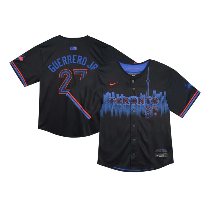 Infant Toronto Blue Jays Vladimir Guerrero Jr. Nike Navy 2024 City Connect Limited Player Jersey