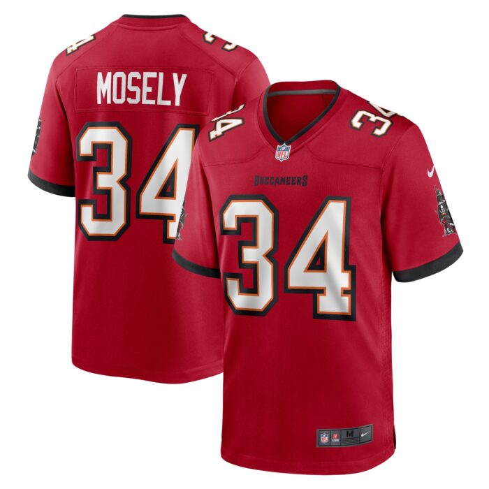 Men’s Tampa Bay Buccaneers Quandre Mosely Nike Red Game Jersey