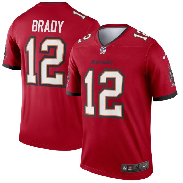 Men’s Tampa Bay Buccaneers Tom Brady Nike Red Legend Jersey