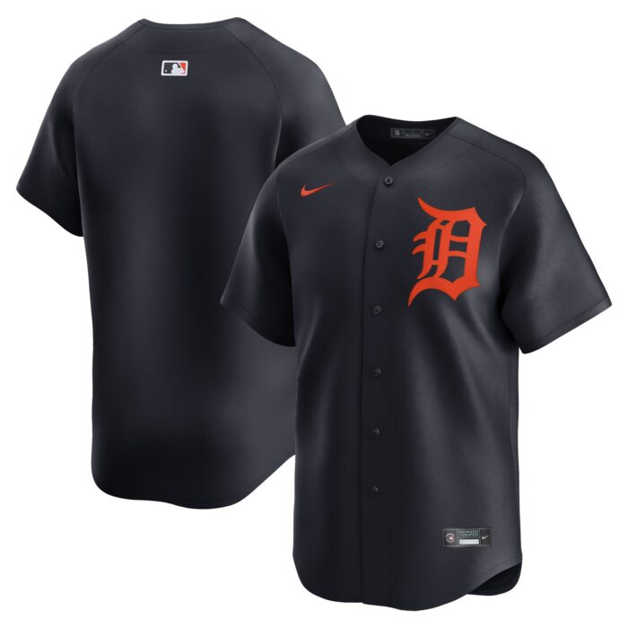 Men’s Detroit Tigers  Nike Navy  Alternate Limited Jersey