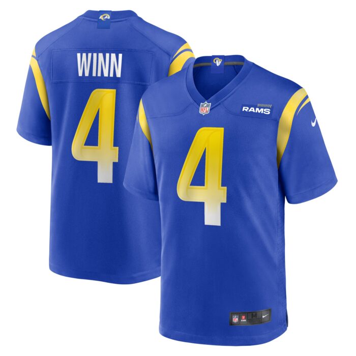 Men’s Los Angeles Rams Dresser Winn Nike Royal Team Game Jersey