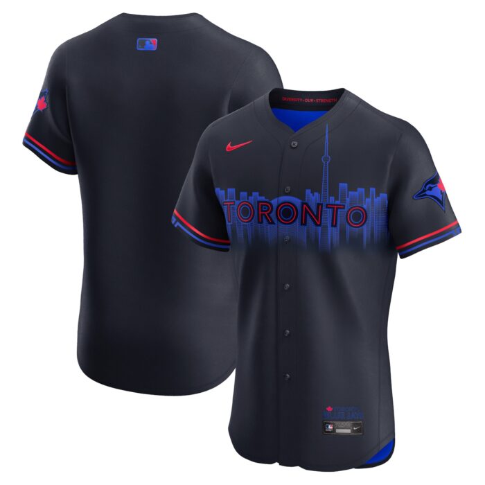 Men’s Toronto Blue Jays Nike Navy City Connect Elite Jersey