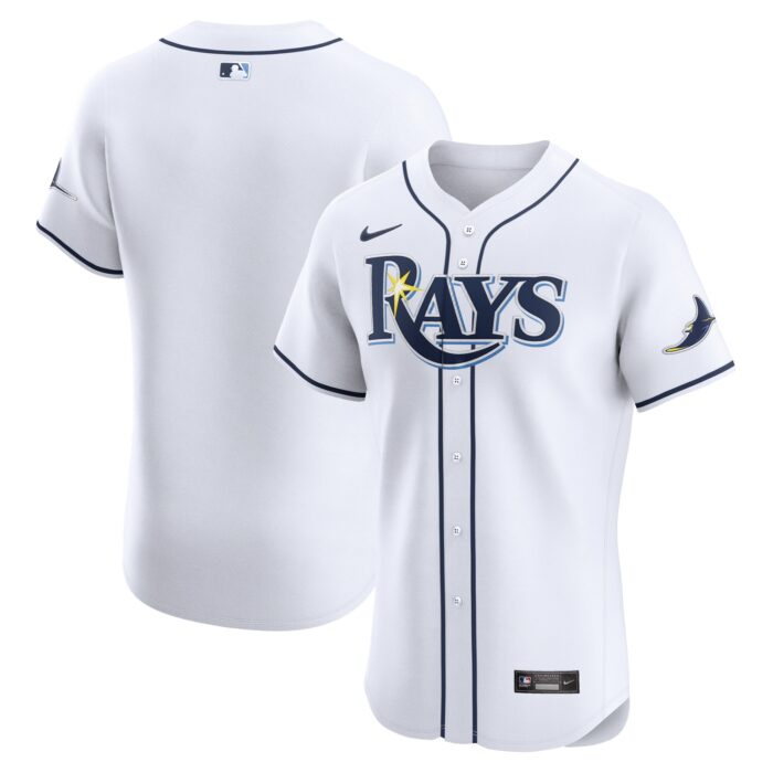 Men’s Tampa Bay Rays Nike White Home Elite Jersey