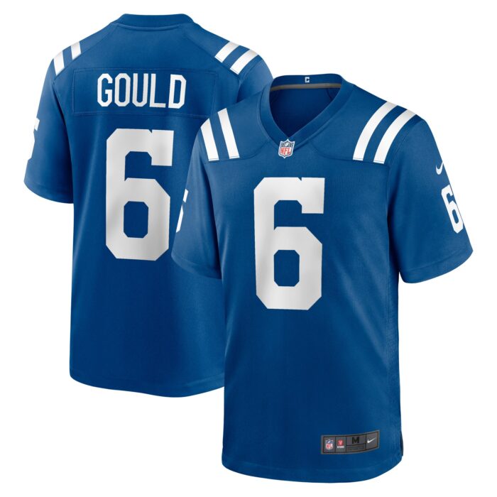 Men’s Indianapolis Colts Anthony Gould Nike Royal Game Jersey