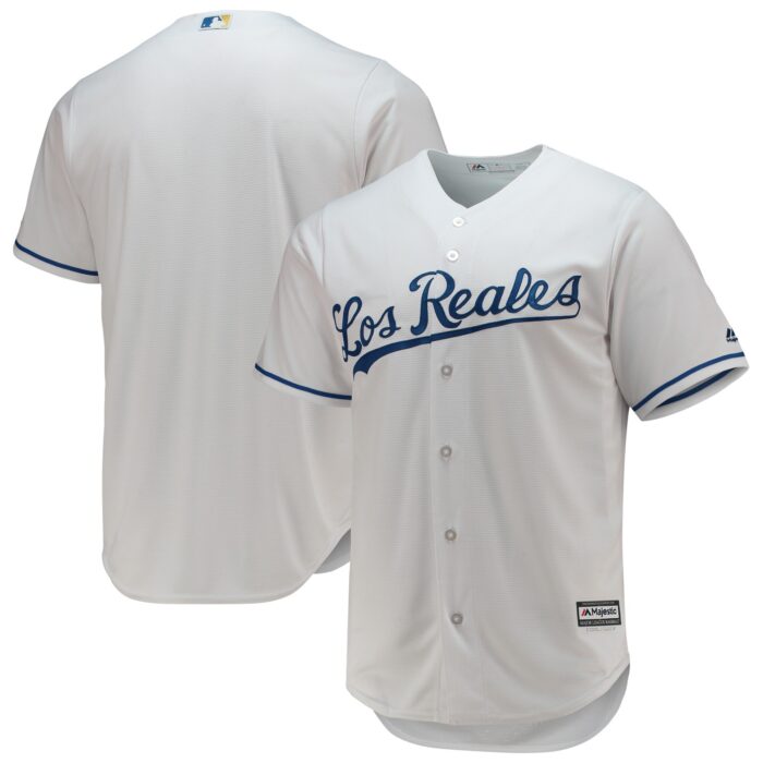 Men’s Kansas City Royals Majestic White Team Official Jersey