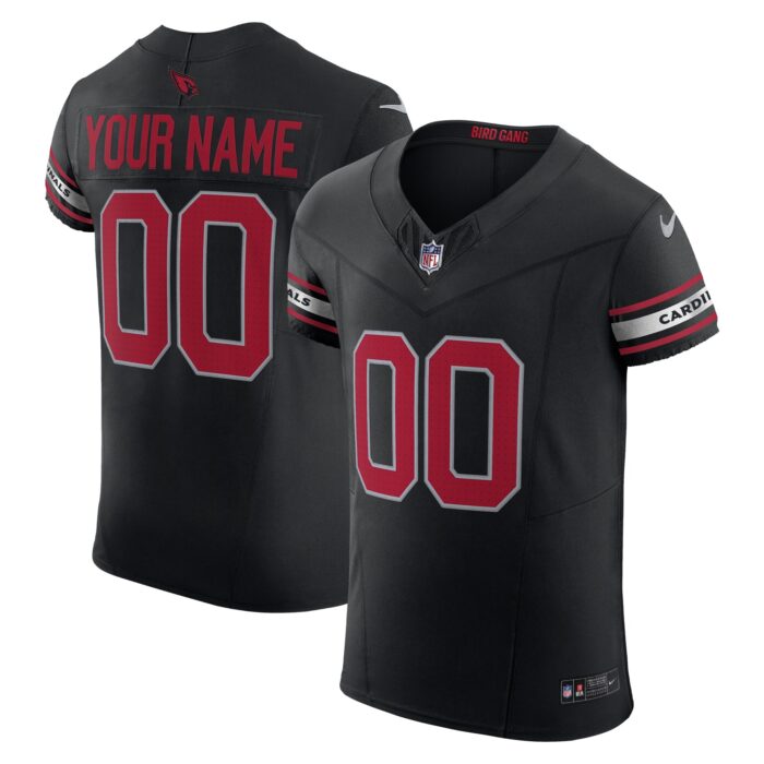 Men’s Arizona Cardinals Nike Black  Vapor F.U.S.E. Elite Custom Jersey