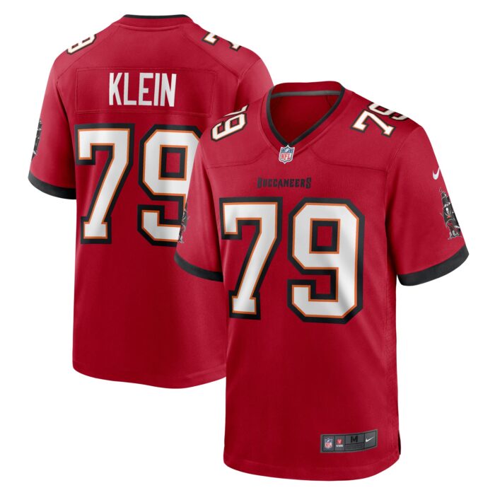 Men’s Tampa Bay Buccaneers Elijah Klein Nike Red Game Jersey