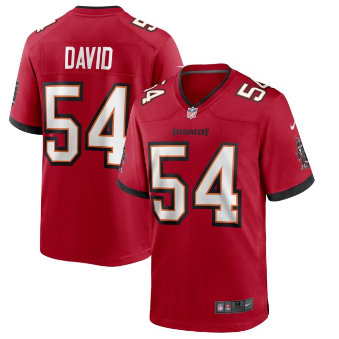 Men’s Tampa Bay Buccaneers Lavonte David Nike Red Game Jersey