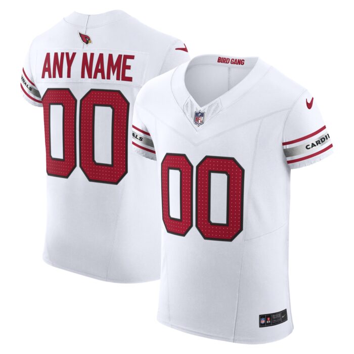 Men’s Arizona Cardinals Nike White  Vapor F.U.S.E. Elite Custom Jersey