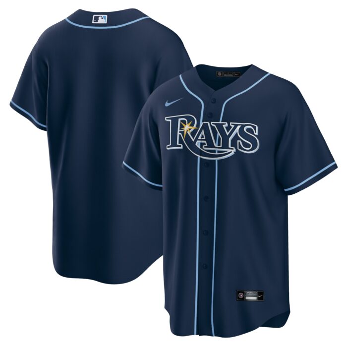 Men’s Tampa Bay Rays Nike Navy Alternate Replica Team Jersey