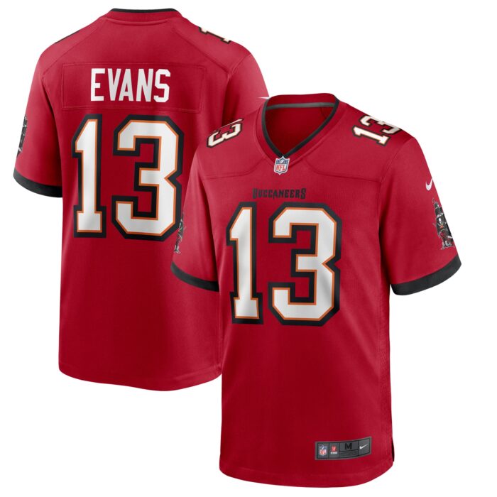 Men’s Tampa Bay Buccaneers Mike Evans Nike Red Game Jersey