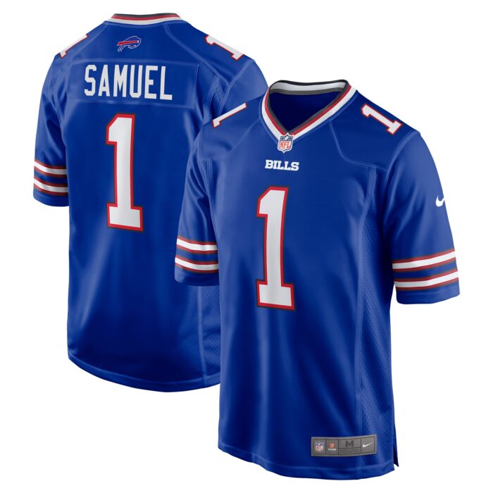 Men’s Buffalo Bills Curtis Samuel Nike Royal Game Jersey